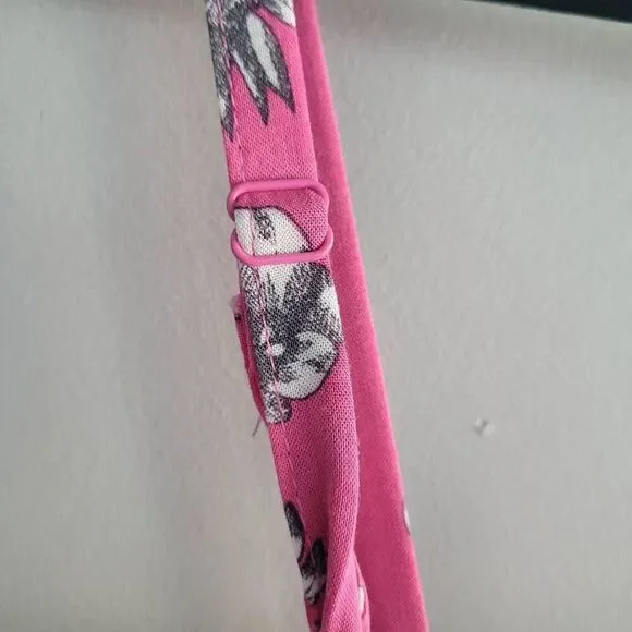 Torrid overlap pink‎ floral gin fizz top corset style tank straps festival - Picture 6 of 11